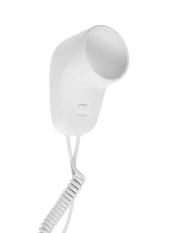 Фен LGE-006, 1300 Вт, настенный, 2 скорости, крепление, белый