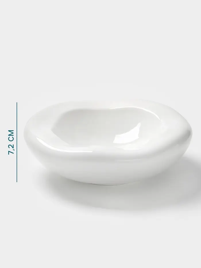 Блюдо Hanna Kn&ouml;vell, 500 мл, d=23.5 см, фарфор, белое