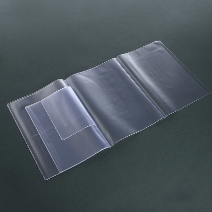 Вкладыш ПВХ (А5) для семейных документов, 1 комплект, цвет прозрачный