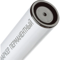 Маркер перманентный ATTACHE чёрный 3-10мм