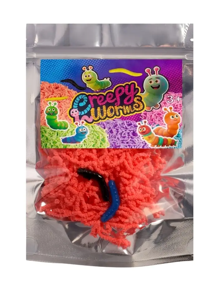 Мялка "Живые червячки"