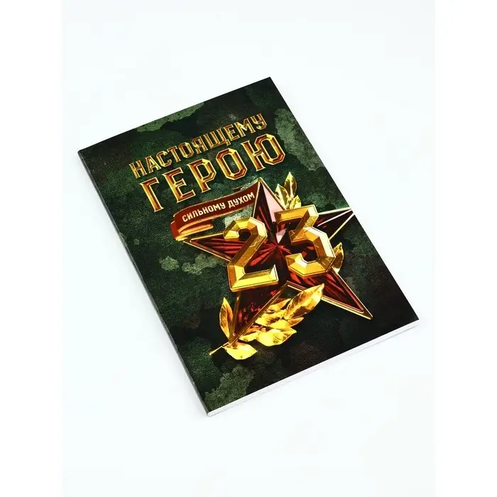 Ежедневник А5, 80 л., мягкая обложка, набор 3 шт. &laquo;Настоящему герою&raquo;