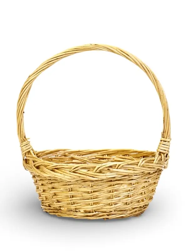 Набор корзин 3 шт ИВА 33x33x13 28x28x11 22x22x11 см ПЛЕТ ручка h=20/18/16 см