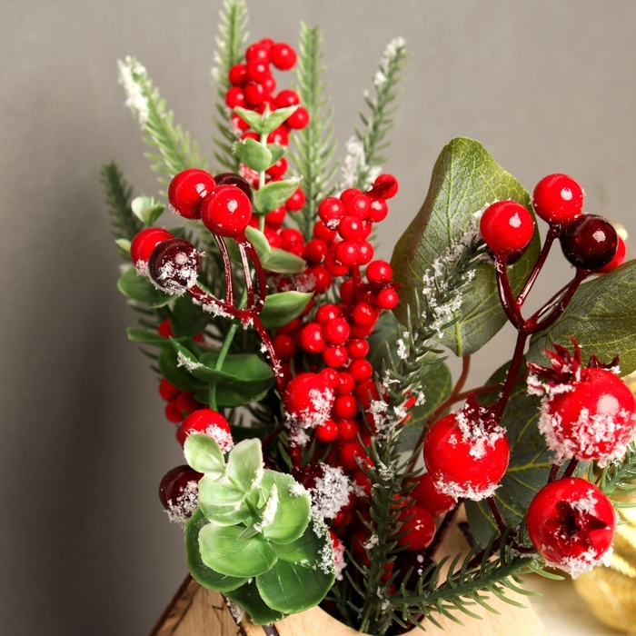 Декор  Декор "Зимний домик" 23х7,5 см