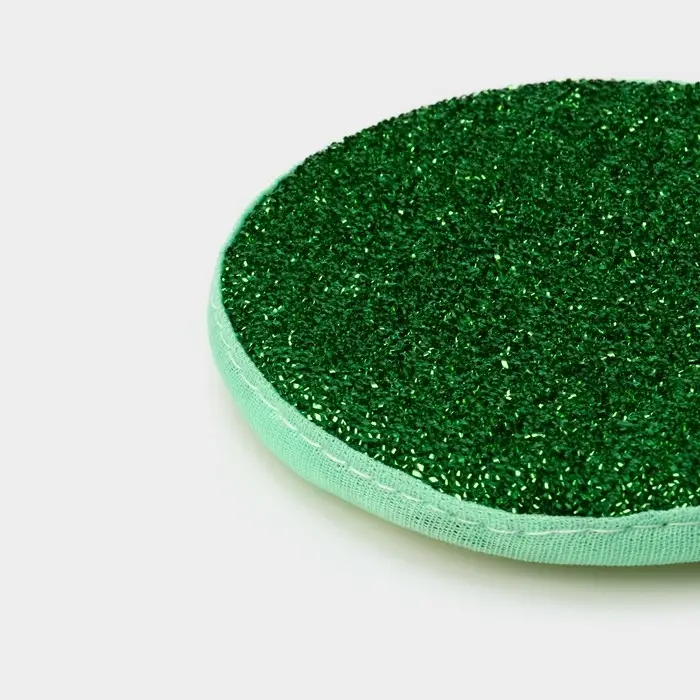 Губка для посуды Доляна «Мастер», 12×12×1.5 см Губка для посуды Доляна «Мастер», 12×12×1.5 см