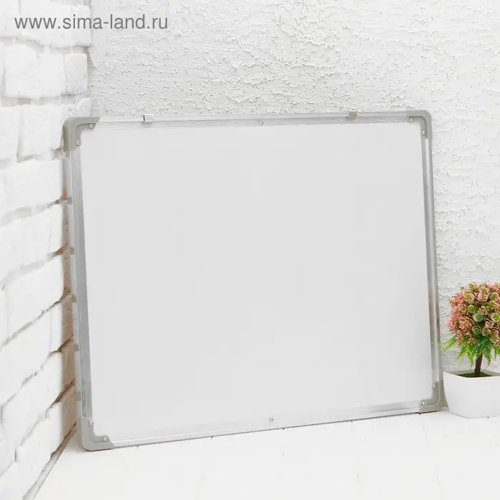 Доска двусторонняя, пробковая и магнитно-маркерная, 60&times;45 см