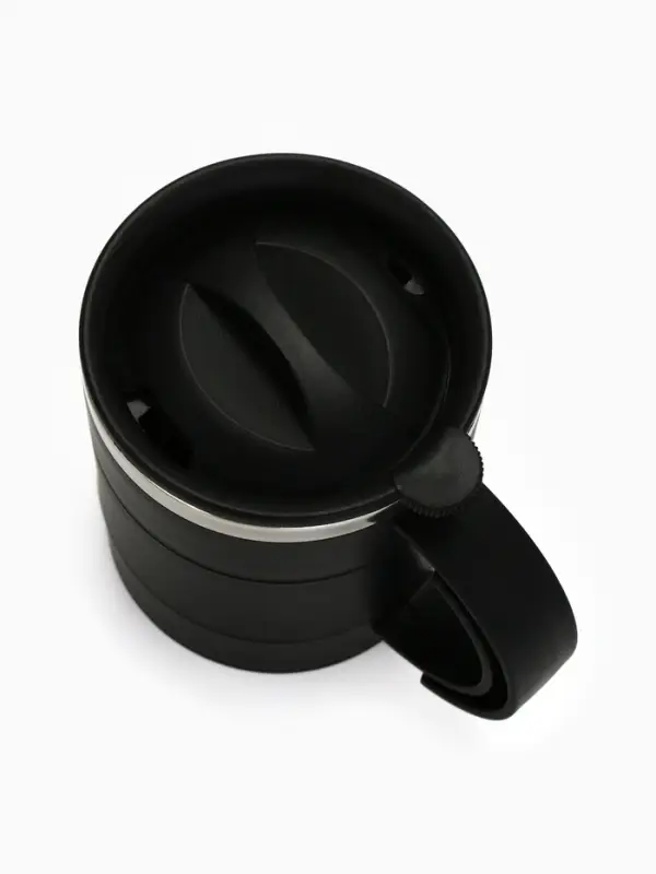 Термокружка новогодняя «Тепло в сердце», 450 мл, 12.5 х 10.5 см