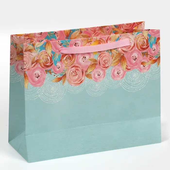 Пакет подарочный ламинированный, упаковка, «Нежность», 22 х 17.5 х 8 см Пакет подарочный ламинированный, упаковка, «Нежность», 22 х 17.5 х 8 см