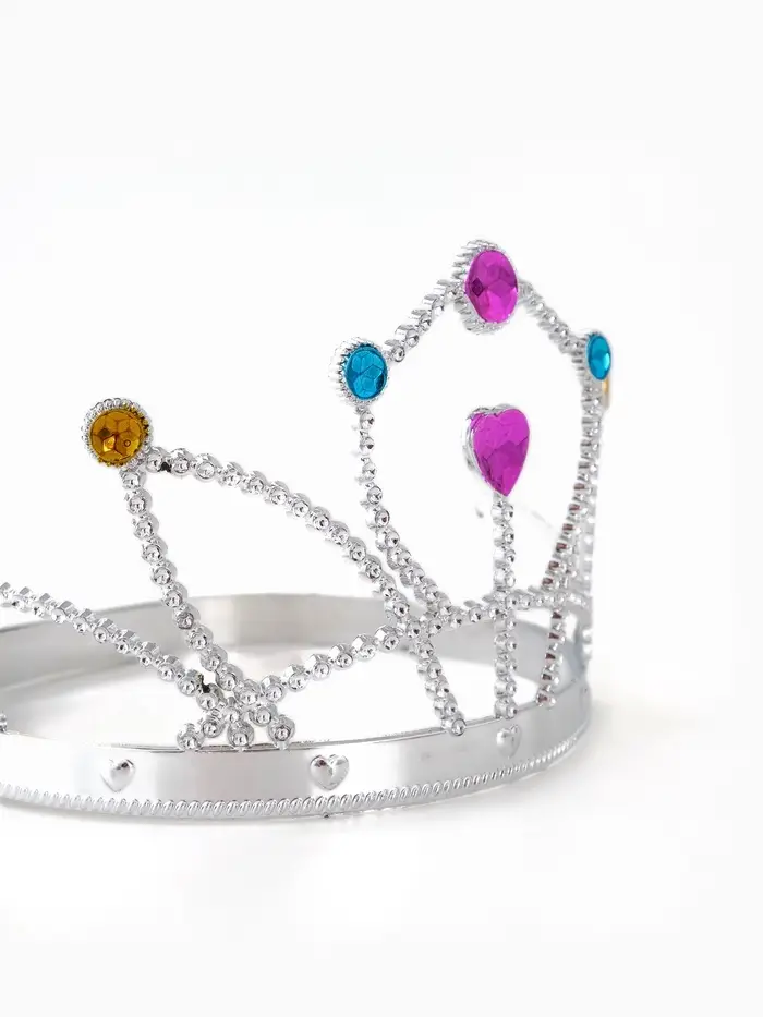 Корона принцессы, цвет серебряный Корона принцессы, цвет серебряный