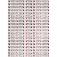 Индикатор стерилизации ПАР ИнТЕСТ-ПФ2 121/25, 134/5, 500 шт., б/ж
