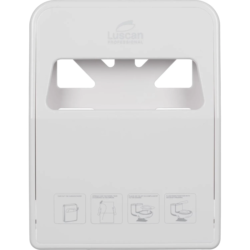Диспенсер для покрытий на унитаз Luscan Prof Etalon белый 1/4