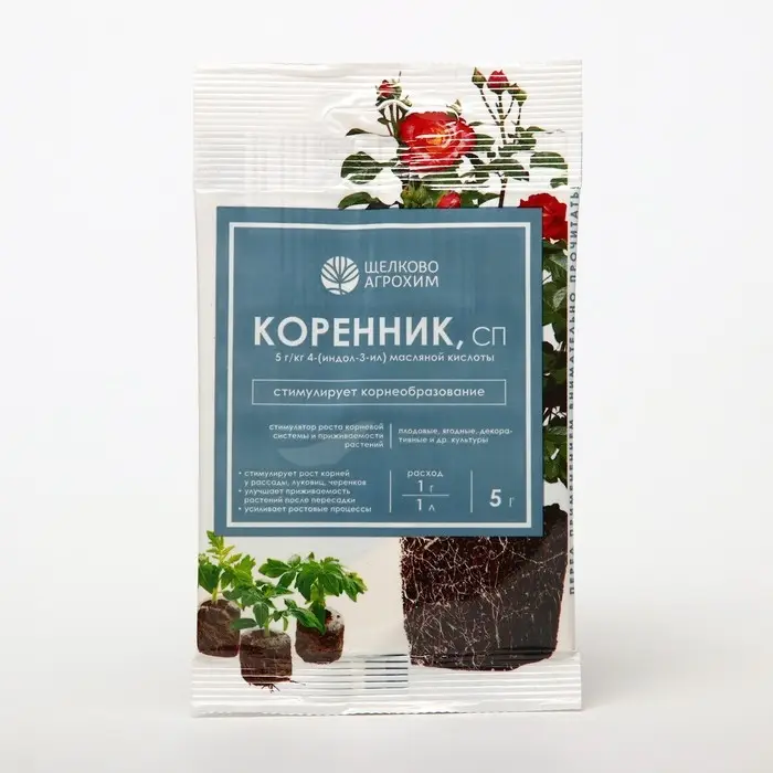 Стимулятор корнеобразования &laquo;Коренник&raquo;, для всех растений, пакет, 5 г