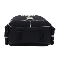Рюкзак каркасный 38 х 29 х 12,5 см, Hatber Ergonomic light "All you need…", чёрный/жёлтый NRk_71035