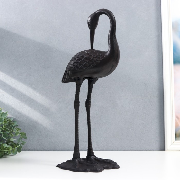 Сувенир чугун Сувенир чугун "Цапля" 40х20х15 см