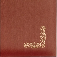 Папка адресная ПОЗДРАВЛЯЕМ, танго, бордо, А4