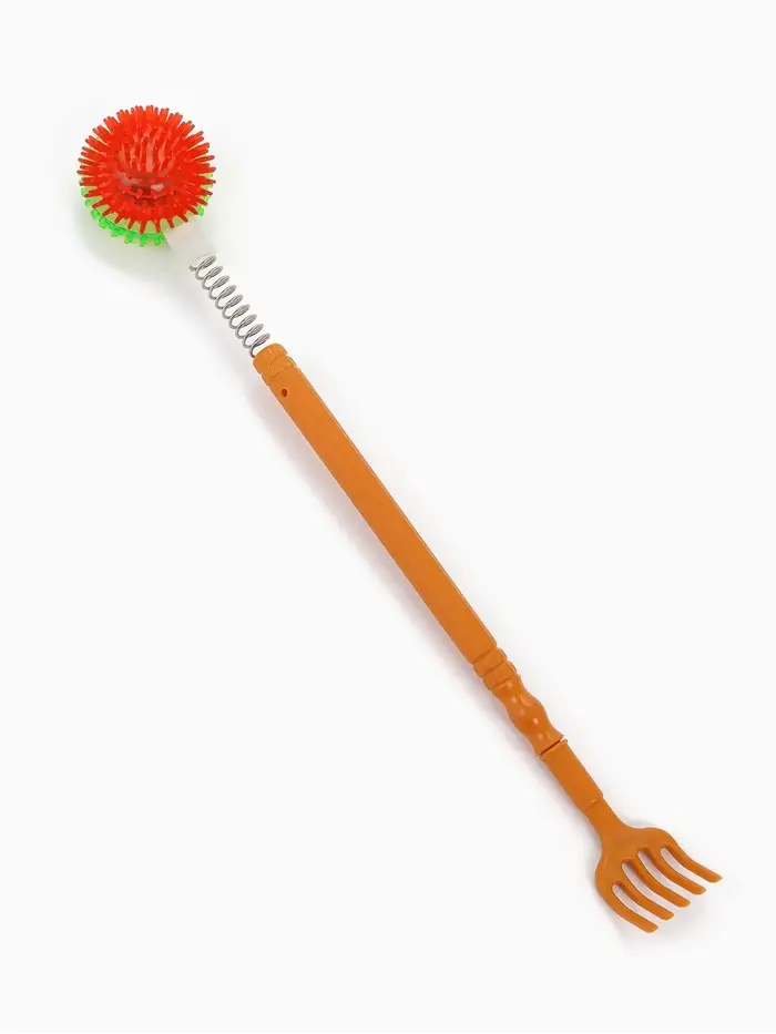 Массажёр - чесалка &laquo;Мячик&raquo;, двусторонний, МИКС