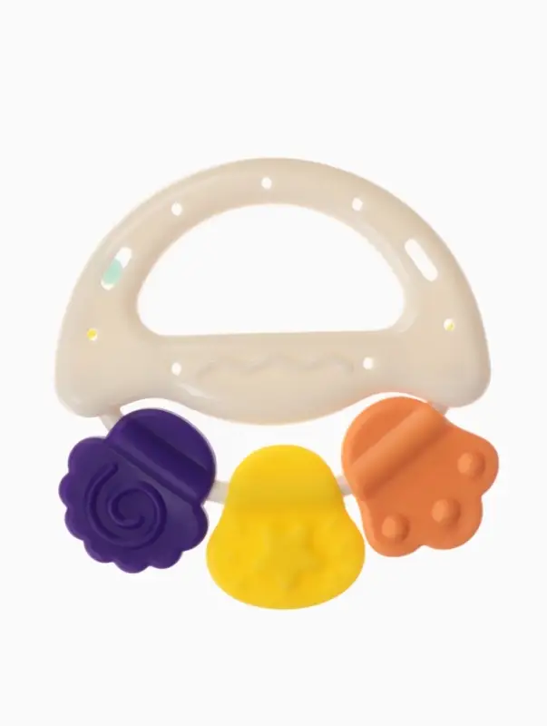 Прорезыватель погремушка для зубов &laquo;Браслетик&raquo;, цвет бежевый