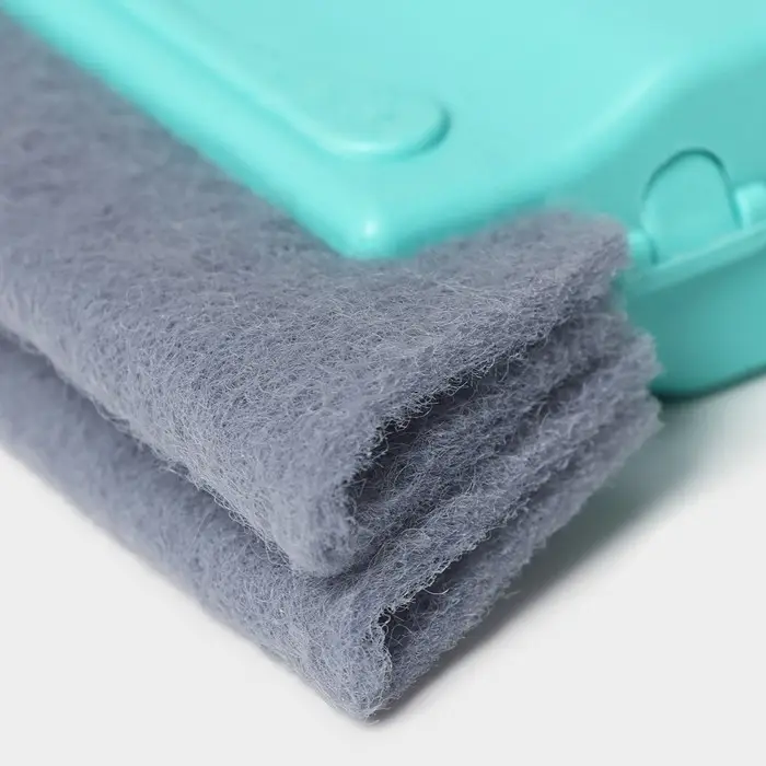 Щётка для оконных рам и труднодоступных мест, 2 насадки в комплекте