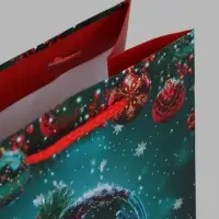 Пакет подарочный &laquo;Новогодний шар&raquo;, 18&times;10&times;22.3 см