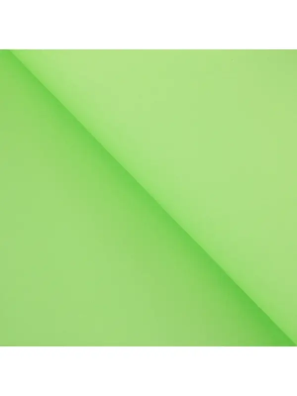 Плёнка для цветов упаковочная пудровая двухсторонняя &laquo;Салатовый+жёлтый&raquo;, 50 мкм, 0.5&times;10 м