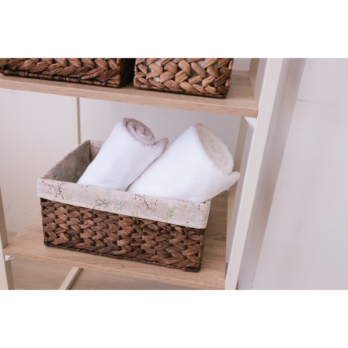 Корзины для хранения LaDо́m, ручное плетение, 4 шт, цвет коричневый Корзины для хранения LaDо́m, ручное плетение, 4 шт, цвет коричневый