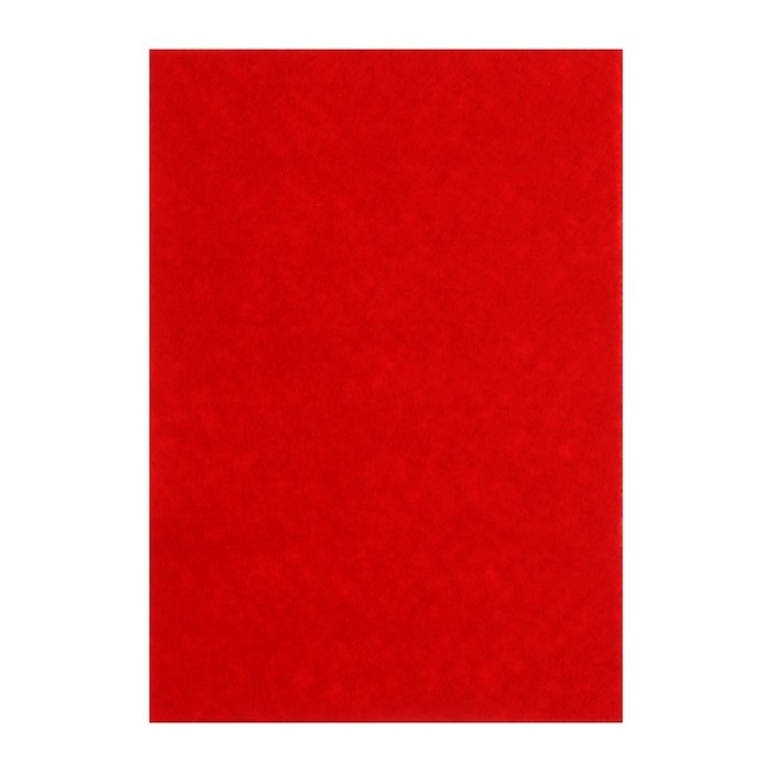 Фетр цветной набор, толщина - 2 мм, формат А4, мягкий, 15 листов, 15 цветов, насыщенные цвета, TOP