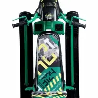 Снегокат Snowpatrol, со спинкой, зелёный, СНД2/SP3 Nika Kids