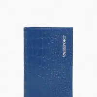 Обложка для паспорта, цвет синий