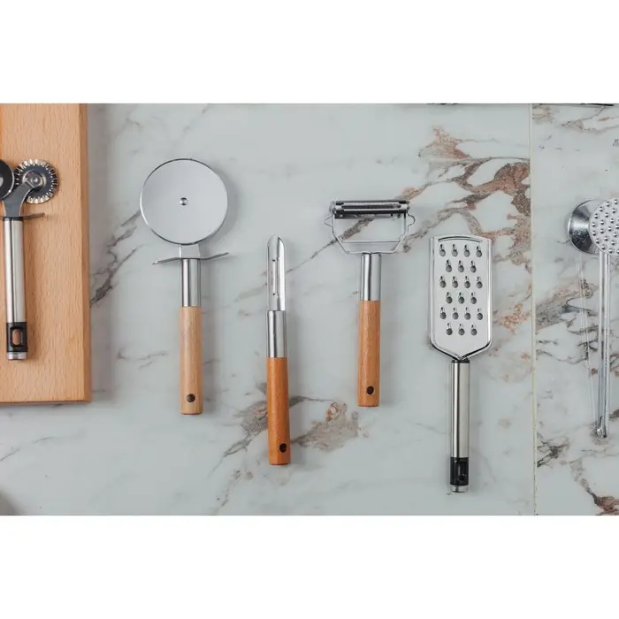 Нож для пиццы и теста Доляна Shapes, цвет серебряный Нож для пиццы и теста Доляна Shapes, цвет серебряный