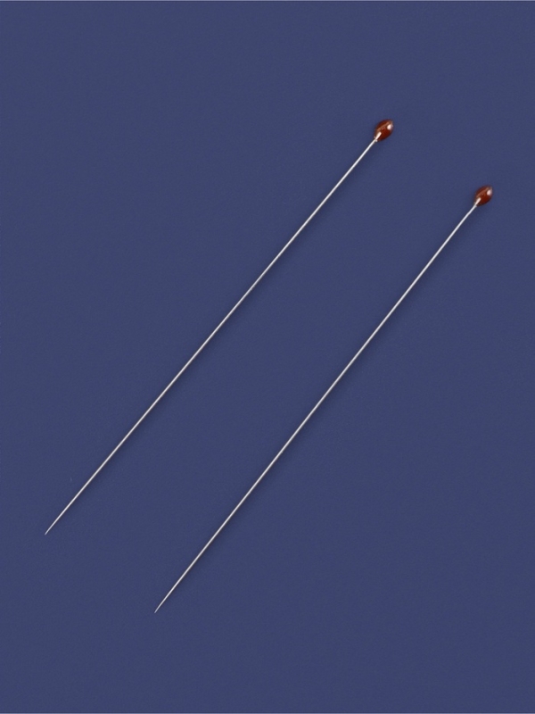 Булавка портновская сталь №1 4см S0,32мм (наб 50шт цена за наб) черн. головка TR