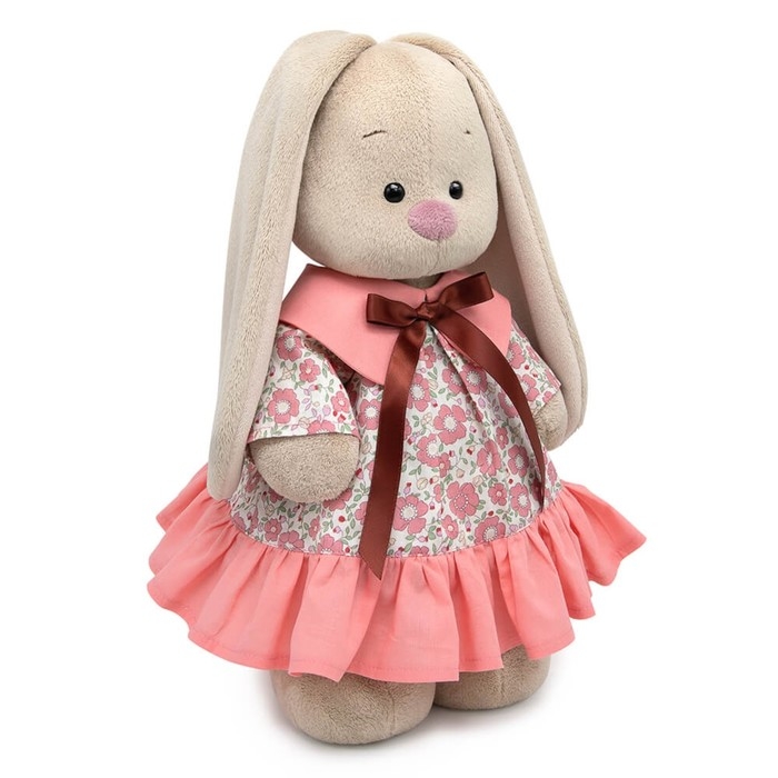 Мягкая игрушка «Зайка Ми», в платье с цветами, 25 см Мягкая игрушка «Зайка Ми», в платье с цветами, 25 см