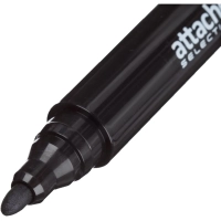 Маркер перманентный Attache Selection 270 черный 1-3мм кругл. наконечник