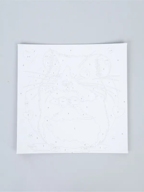 Картина по номерам &laquo;Милый хомячок&raquo;, 20&times;20 см