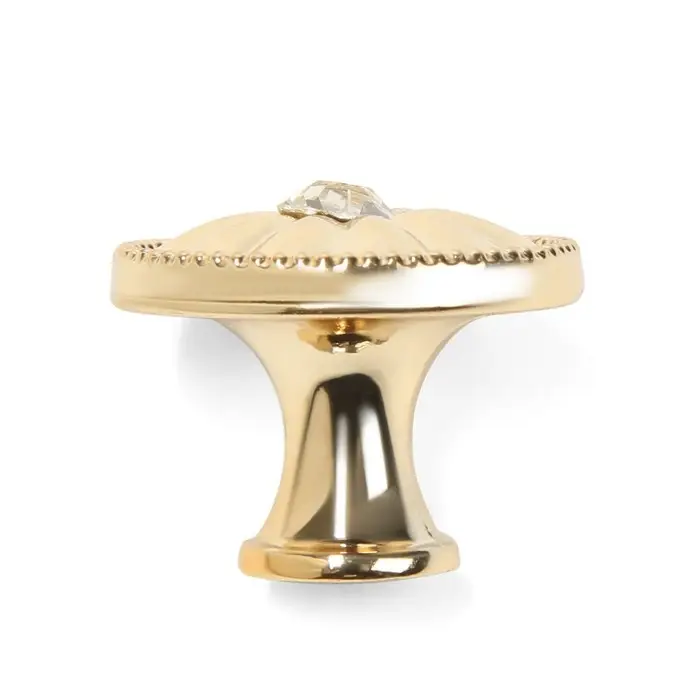 Ручка-кнопка ТУНДРА РК116GP, цвет золото