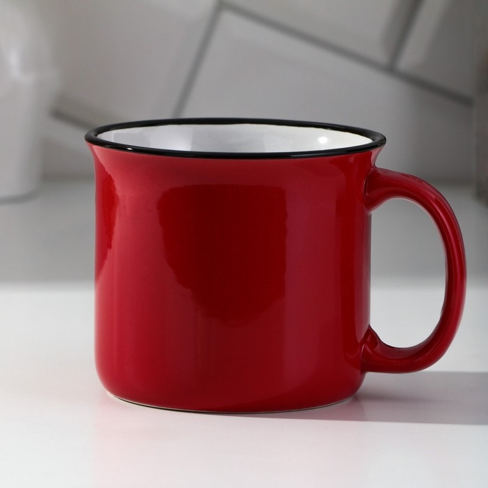 Кружка керамическая Дорого внимание «С добрым сердцем», 450 мл Кружка керамическая Дорого внимание «С добрым сердцем», 450 мл