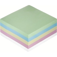 Бумага для заметок с клеевым краем  76х76 мм, 400 л, 5 цветов в асс