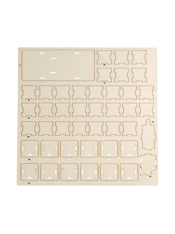 Лесная мастерская Игровой набор  Лесная мастерская Игровой набор "Адвент- календарь" деревянный, 31 задание