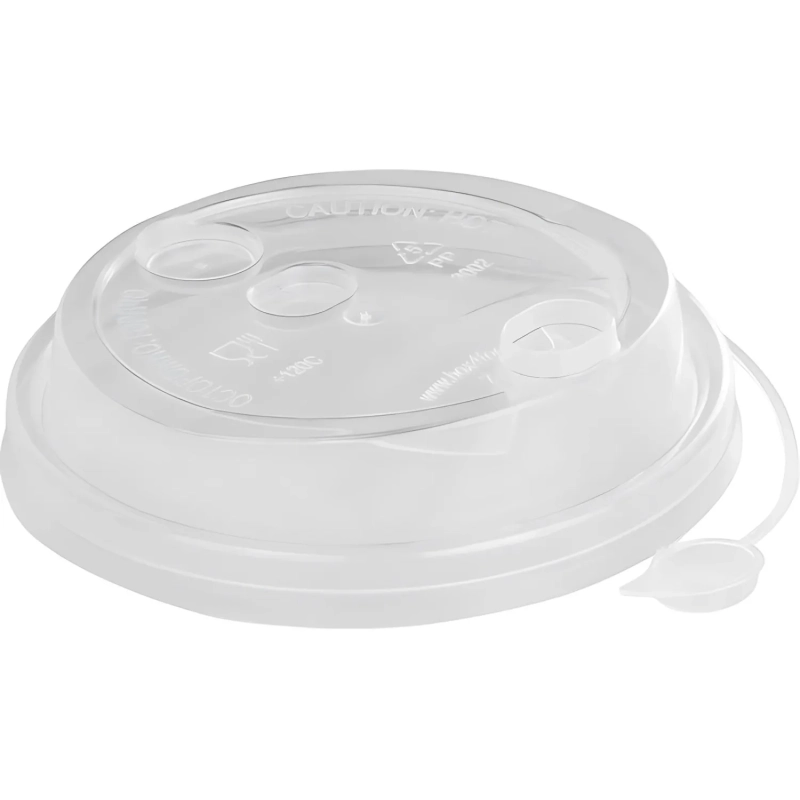 Крышка д/стакана с питейн.ПП d-80мм прозр., 1000шт/кор (3002П)
