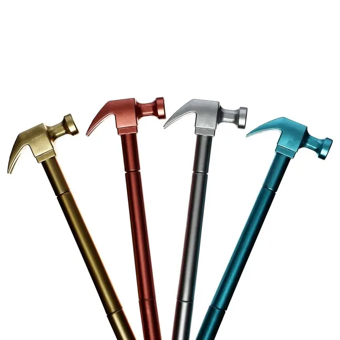 Ручка-прикол Calligrata &laquo;Молоток&raquo;, чёрный стержень, гелевая, МИКС