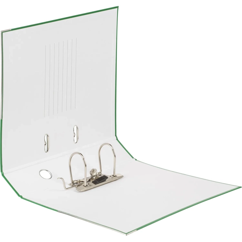 Папка-регистратор 50мм зелен_бюджет, ПБП1, мет угол, реестр