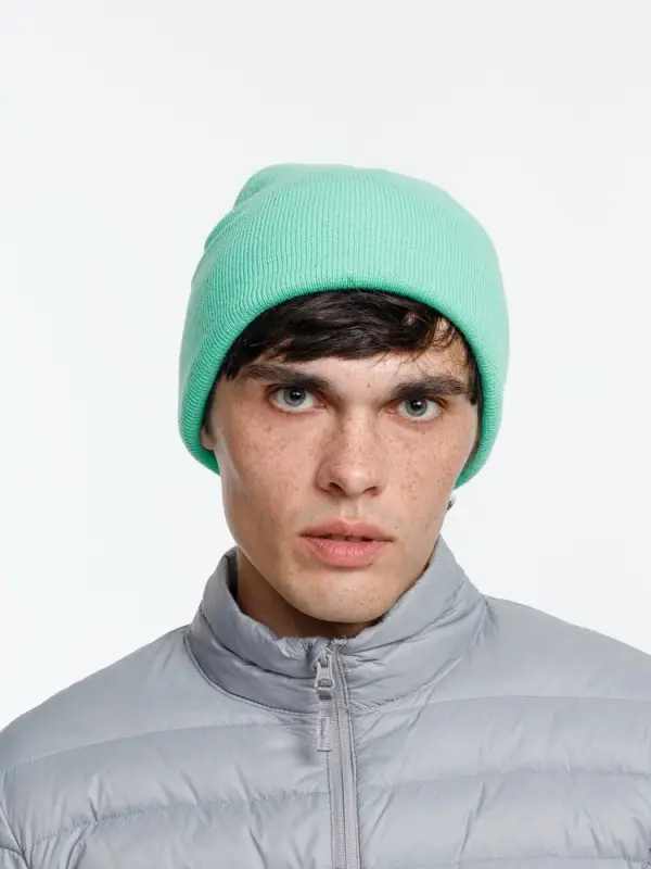 Шапка Urban Flow, зеленая (мятная)