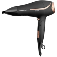 Фен BRAYER BR3000BN, 2200 Вт, 2 скор., холодный воздух