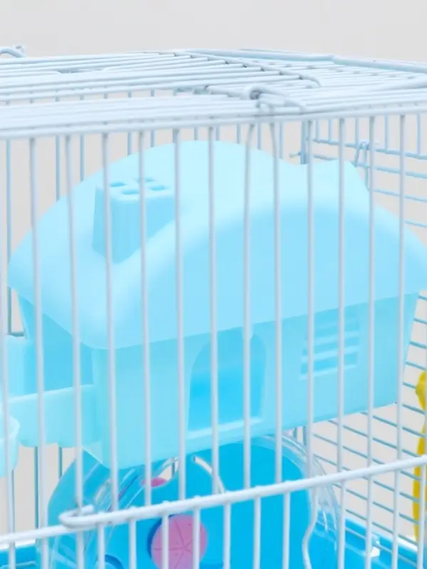 Клетка для грызунов &laquo;Пижон&raquo;, 27&times;21&times;26 см укомплектованная, голубая