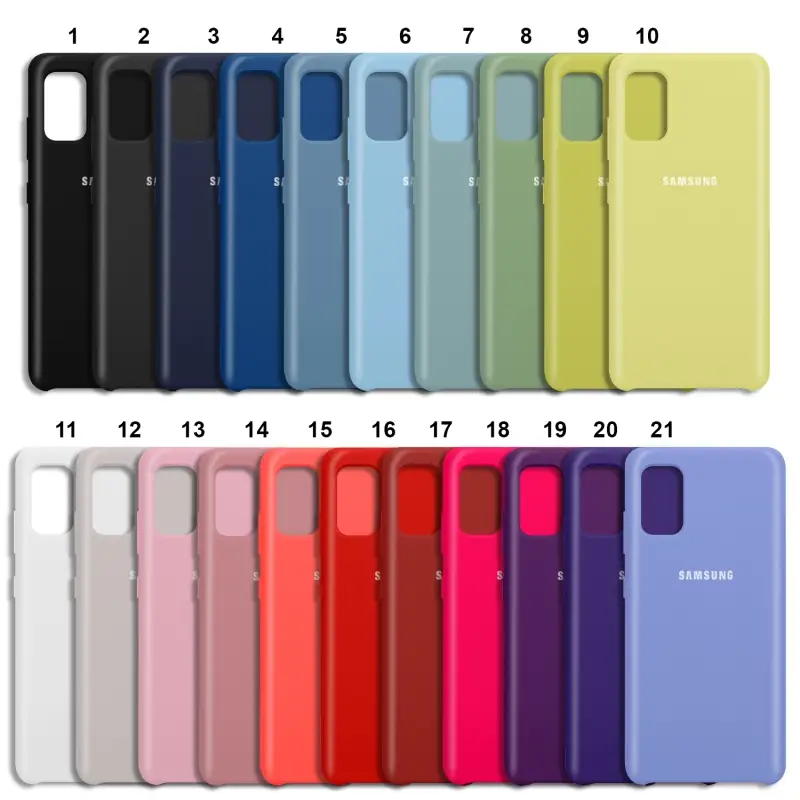 Чехол Samsung A41 SILICONE COVER Чехол Samsung A41 SILICONE COVER