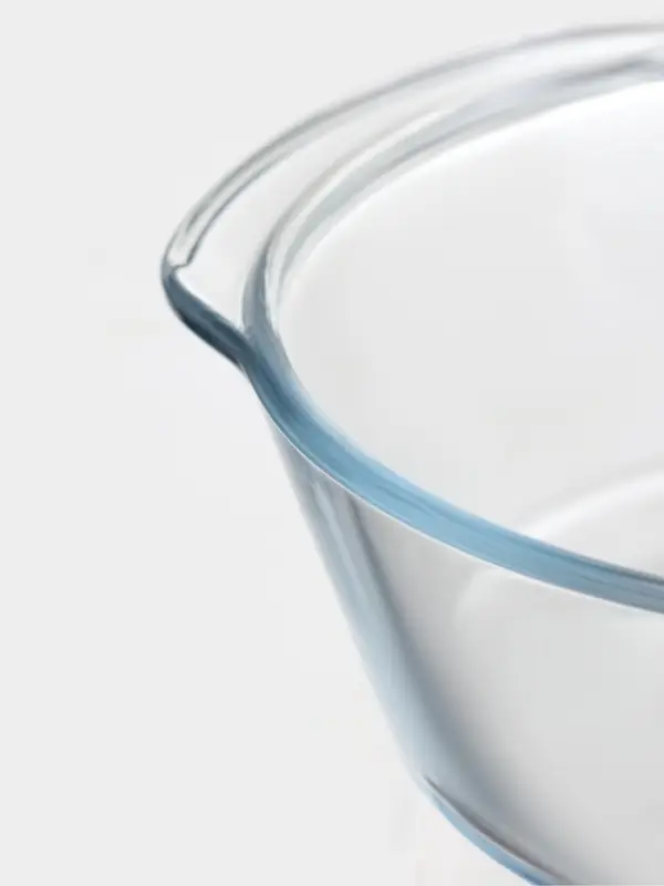 Набор кастрюль из жаропрочного стекла для запекания Доляна &laquo;Гратен&raquo;, 3 предмета: 0.7 л, 1 л, 1.5 л, с крышками