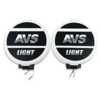 Противотуманные фары галогенные (H3) AVS PF-317H (12V 55 W d-156 мм.пластик с крышкой) 2шт.
