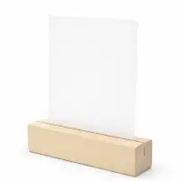 Деревянное основание для вставки А6, 10.5&times;3&times;2.5 см