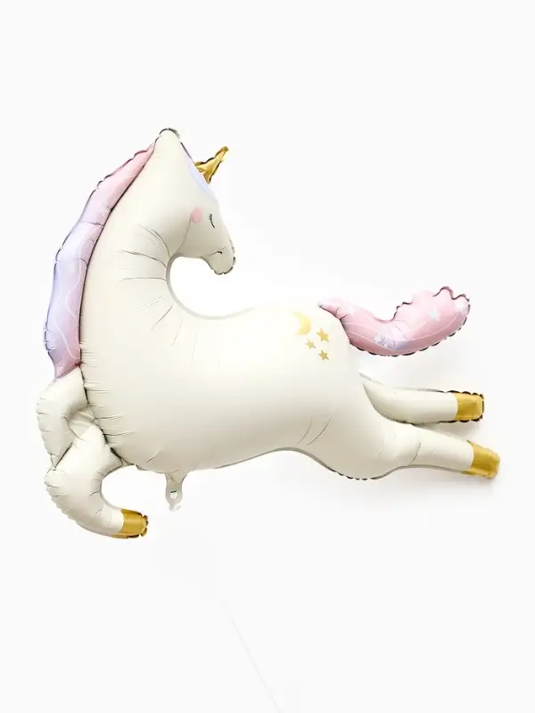 Воздушный шар фольгированный 45" "Нежный единорог"