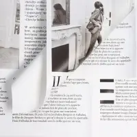 Пленка флористическая «Газета моды» 65 мкм, 50×58 см