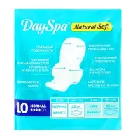Прокладки Day Spa Ultra Natural нормал, софт, 10 шт.